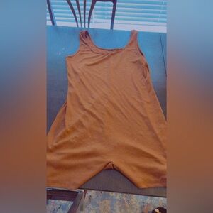 Brown romper